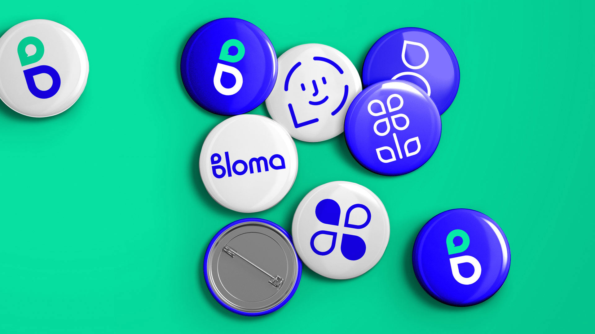 Bloma Branding Badges