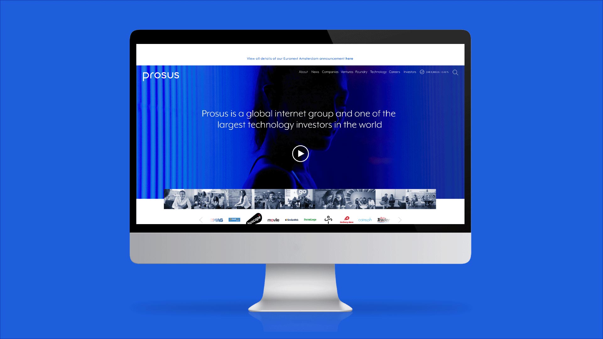Prosus Website Example
