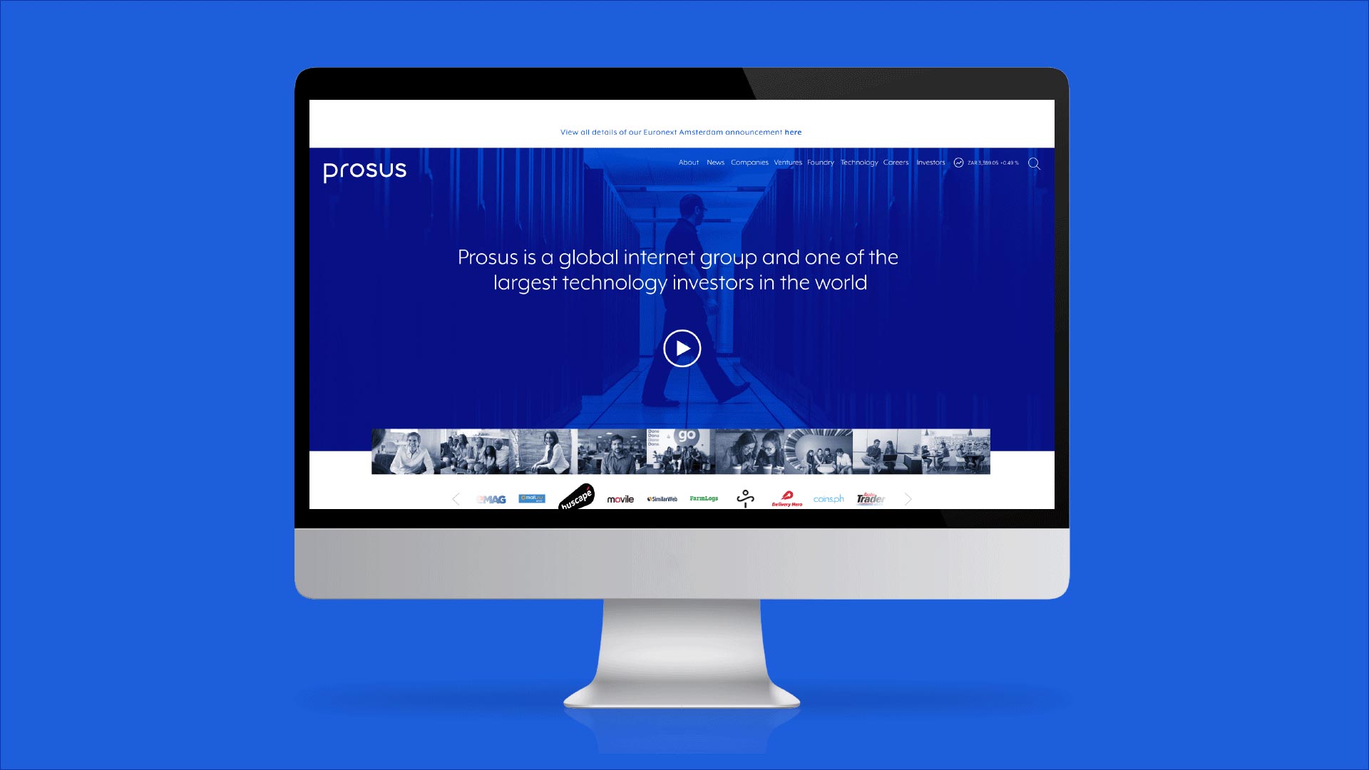 Prosus Website Example