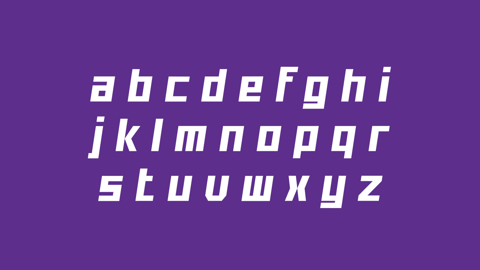JaWoodle Typeface 