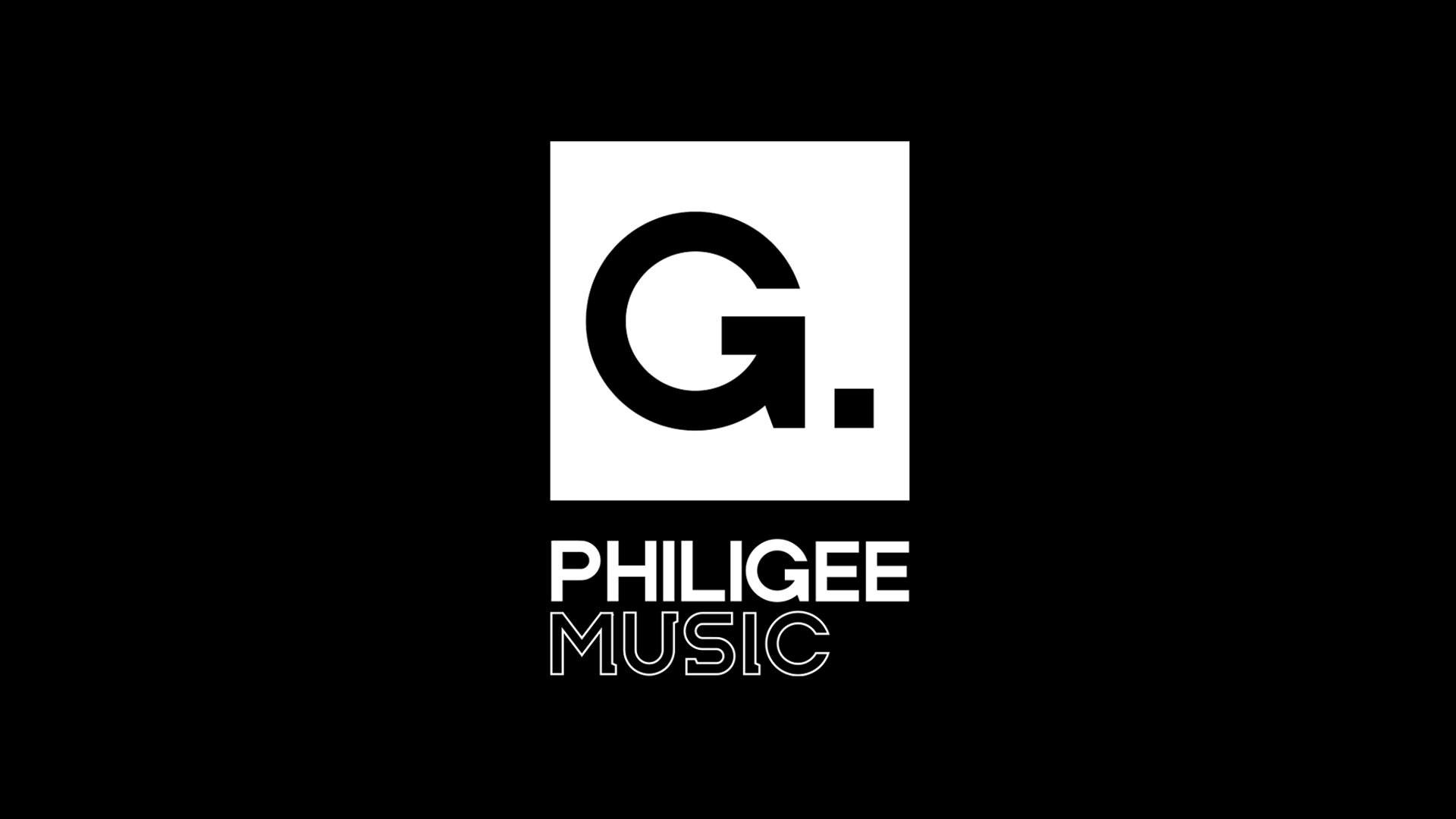Philigee Music Logo White